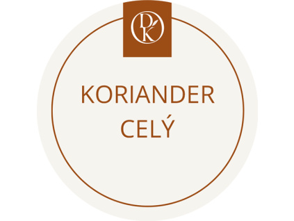 KORIANDER CELÝ kopie