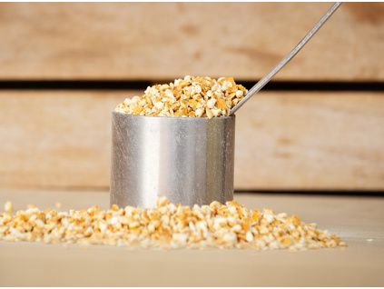 pomarančová kôra drvená