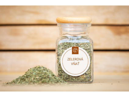 zelerový list etiketa kopie