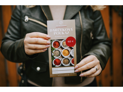 Darčekový poukaz v hodnote 62 EUR