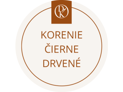 KORENIE ČIERNE drvené