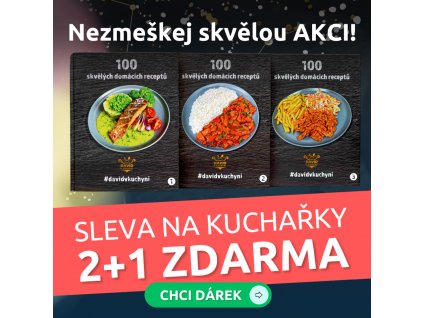 AKCE 2+1 ZDARMA NA KUCHAŘKY