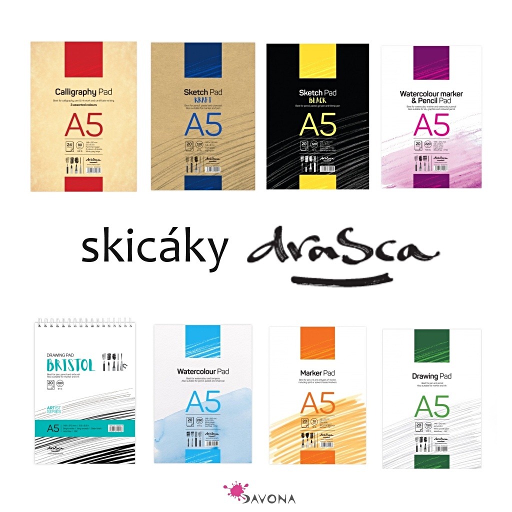 Jak si vybrat skicák Drasca Art