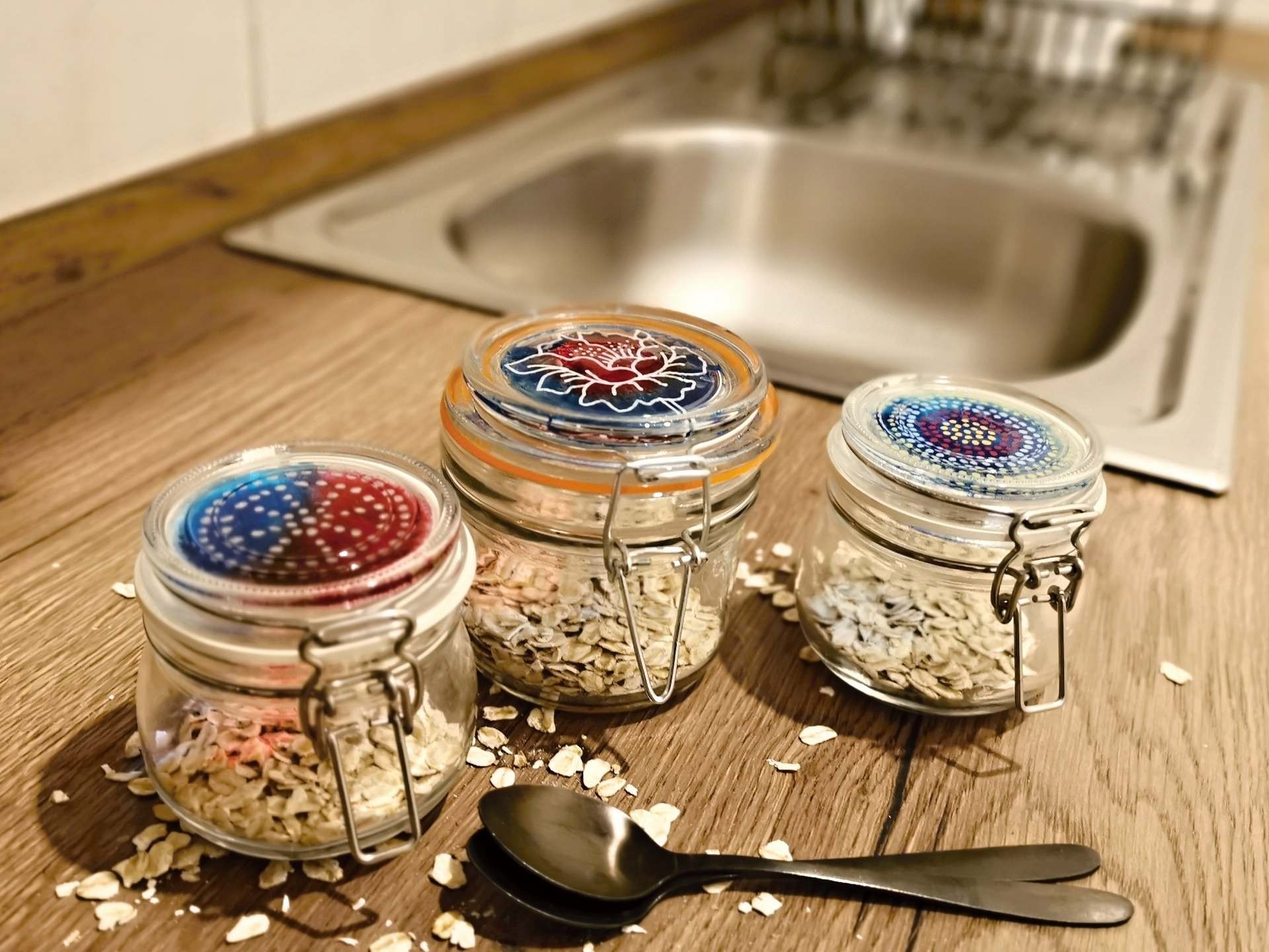 Recyklujte sklenice pomocí smaltu