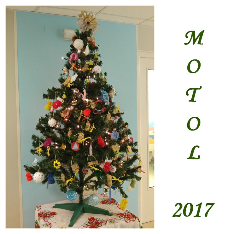 Výzdoba dětské hematologie v Motole 1. 12. 2017