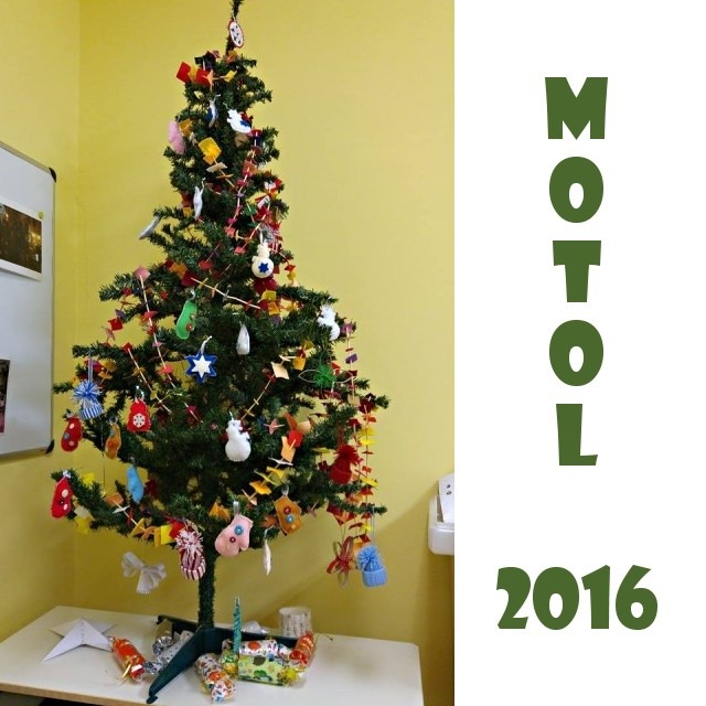 Výzdoba dětské hematologie v Motole 2.12.2016