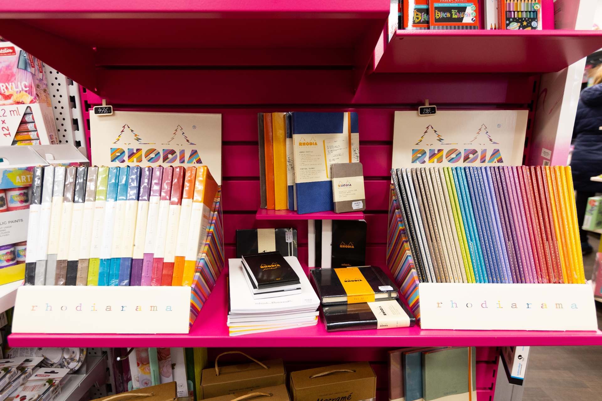 Zápisníky Rhodia prémiové kvality