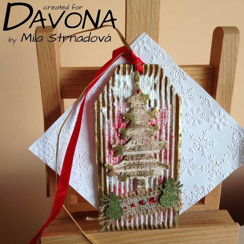Vánoční visačky – v hlavní roli mixed media – 2. díl
