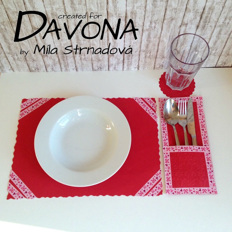 Prostírání – třídílný set