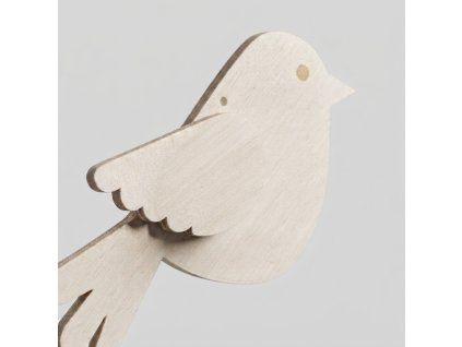 Davona Ptáček - dřevěné dekorace 30 ks