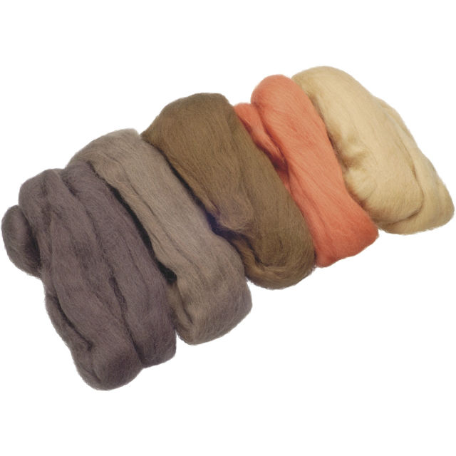 Knorr Prandell Merino Merino 50 g vlna extra jemná hnědý mix