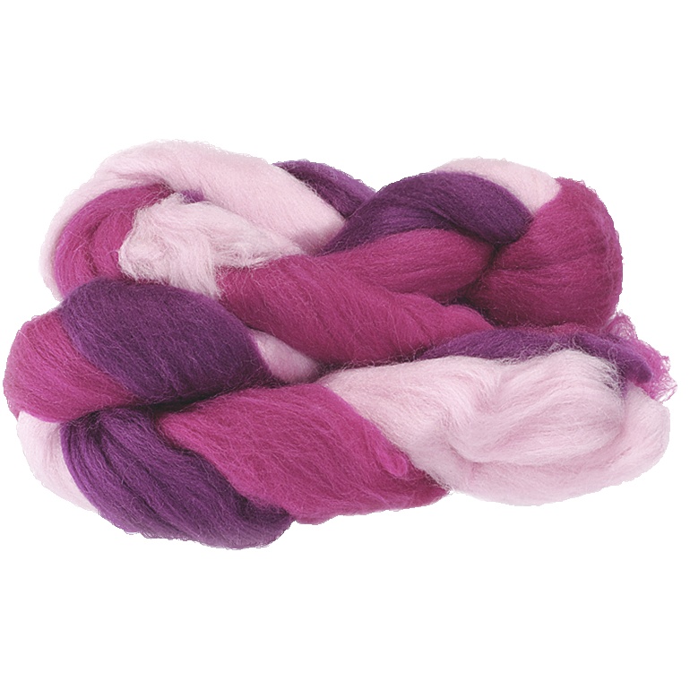 Knorr Prandell Merino 50 g vlna růžovo-fialový mix