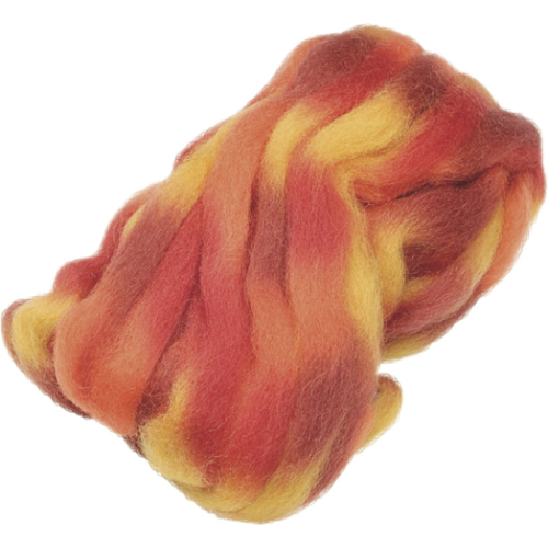 Knorr Prandell Merino 25 g vlna červeno-oranžový mix