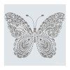 93664 creatissimo plastova sablona 30 30 cm motyl
