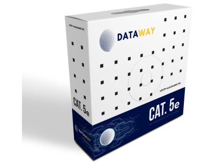 DATAWAY (100m) kábel CAT5E, UTP, PE, Fca