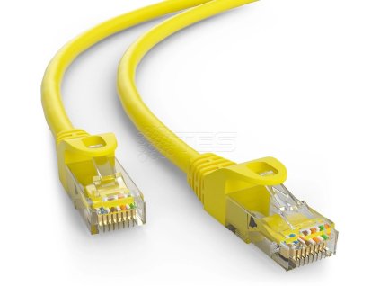 WIREX Patch kábel CAT5E UTP LSOH snag-proof 5m žlutý