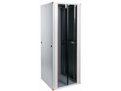 Legrand Evoline 19” stojanový rozvádzač 22U 800x800 dvojité sklenené dvere 1000 kg