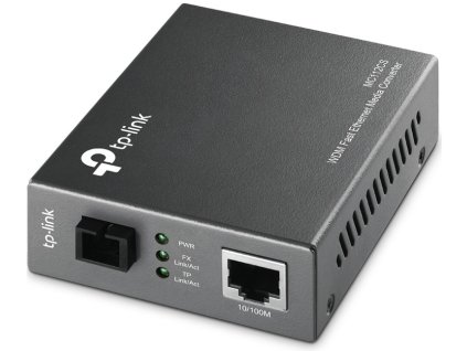 TP-LINK MC112CS WDM Media Converter 100FX SM, SC, 20 km, TX/RX: 1310/1550 nm