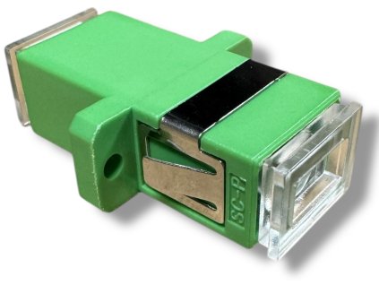 DATAWAY Optický adaptér SC/APC, Gold, simplex, SM