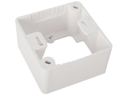 WIREX Zásuvkový box 80x80mm na omítku