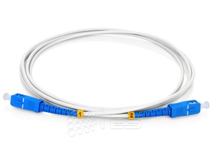 Optický patchcord SC/PC - SC/PC   2m 3mm, simplex, SM, G657A2