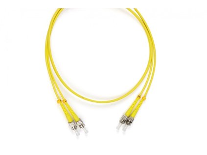 Optický patchcord ST/PC - ST/PC   0,50m 3mm, duplex, SM G657A