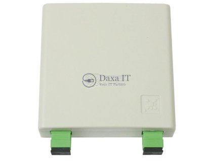 FTTH box, 2x SC, simplex, vnútorný