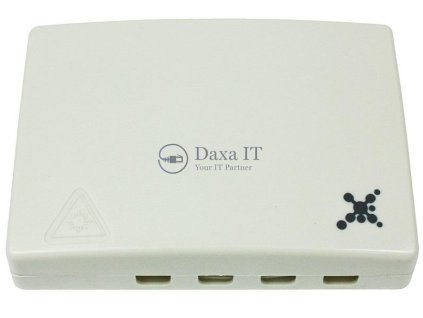 FTTH box FOB-04, 4x SC-simplex, IP31, vnútorný