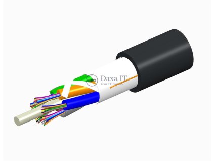 CommScope D-048-LN-8W-M12NS TeraSPEED® All-Dielectric, Gel-Free, Outdoor Stranded Loose Tube Cable 10,2mm, čierny