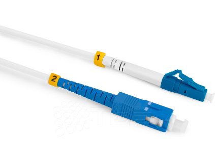 Optický patchcord SC/PC - LC/PC 1m simplex, SM, G657A2