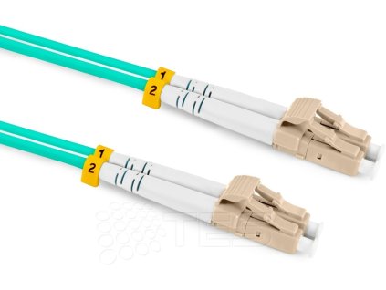 Optický patchcord LC/PC - LC/PC   3m 3mm, duplex, MM, 50/125, OM3