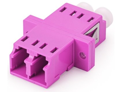 Optický adaptér LC/PC, duplex, MM, OM4