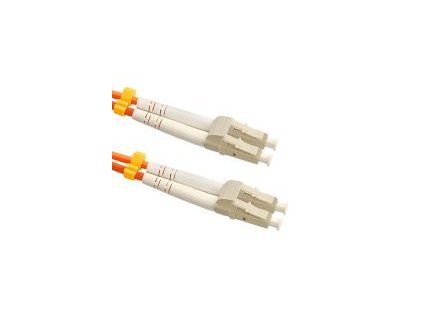 Optický patchcord LC/PC - LC/PC   5m 3mm, duplex, MM, 50/125, OM2