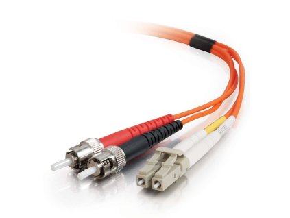 Optický patchcord ST/PC - LC/PC   3m 3mm, duplex, MM, 62.5/125 OM1