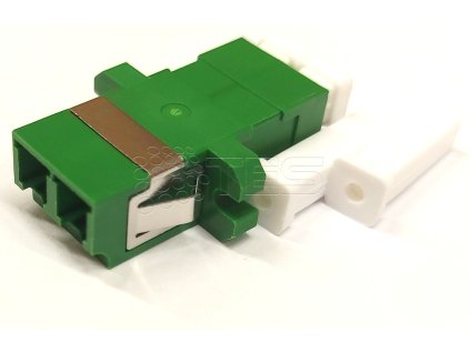 FIBRAIN Optický adaptér LC/APC, Zr, duplex, SM, one-piece