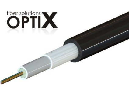 OPTIX Optický kábel, 24-vlákno, (2T12F) FRLSZH, CLT, G.657A1, s ochranou proti hlodavcom
