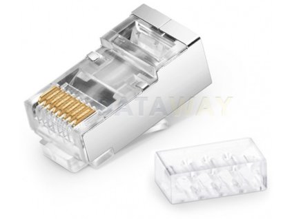 DATAWAY (100ks) Konektor RJ45 FTP, CAT6, classic, 1.2mm, drôt