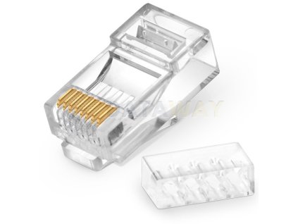 DATAWAY (100ks) Konektor RJ45 UTP, CAT6, classic, 1.2mm, drôt