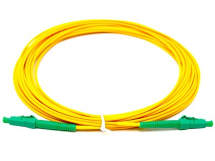 FIBRAIN Optický patchcord LC/APC - LC/APC 35m, Gold, 1.8mm, simplex, SM, G657A1