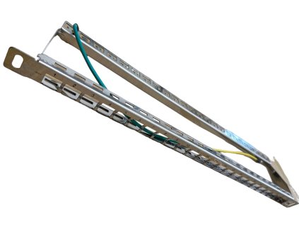 DATAWAY Patch panel 19" 24x panelová spojka, modulárny, 0.5U