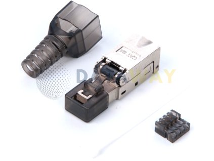 DATAWAY IDC konektor RJ45 STP, CAT6A, beznástrojový