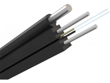 DATAWAY DROP (1000m), Optický kábel, 4-vlákno, G.657A1, LSOH, 5x2mm, 600N