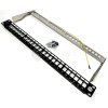 DATAWAY Patch panel 19´´ 24x keystone,modulárny,UNI