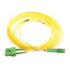 Optický patchcord SC/APC - LC/APC  10m 2mm, duplex, SM, G657A2