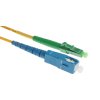 Optický patchcord SC/PC - LC/APC 2m simplex, SM, G657A2