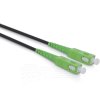 OPTIX Optický patchcord SC/APC - SC/APC 30m, 3mm, G.657A2, simplex, outdoor
