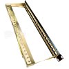 WIREX 19" Patch panel modulární pro  24x keystone 1U s vyvazovací lištou