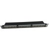 WIREX 19" Patch panel CAT5E STP 24xRJ45 1U s vyvazovací lištou