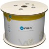 WIREX Instalační kabel CAT6 F/UTP PE 500m cívka černý