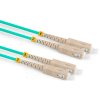 Optický patchcord SC - SC  2m 3mm, duplex, MM, 50/125, OM3
